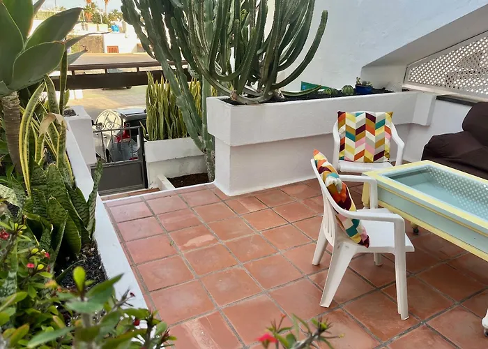 Paradise Playa Chica Con Terraza A 100m Del Mar Апартаменты *